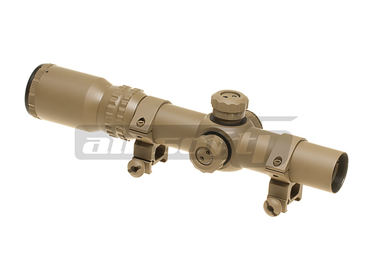 Aim-O luneta tactica 1-4x24 Desert