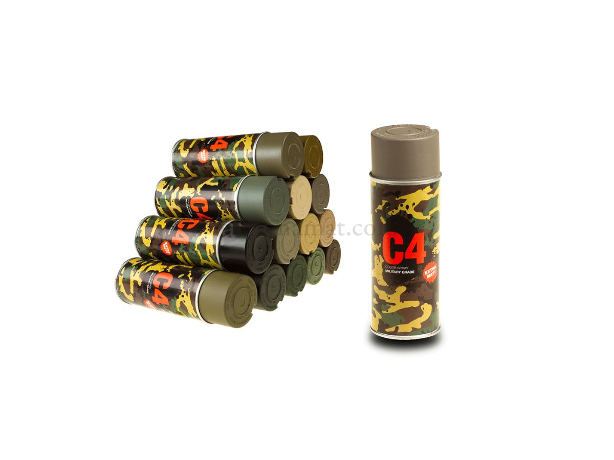 Armamat spray cu vopsea