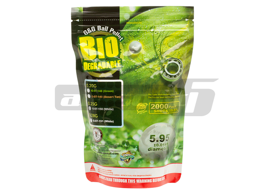 Bile G&G 0.28g 2000 buc Bio.