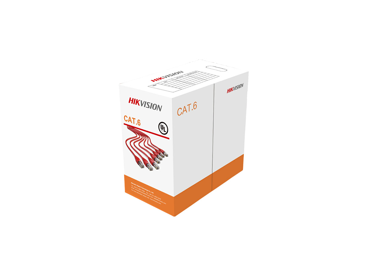 Cablu U/UTP cat.6 Hikvision, DS-1LN6-UU