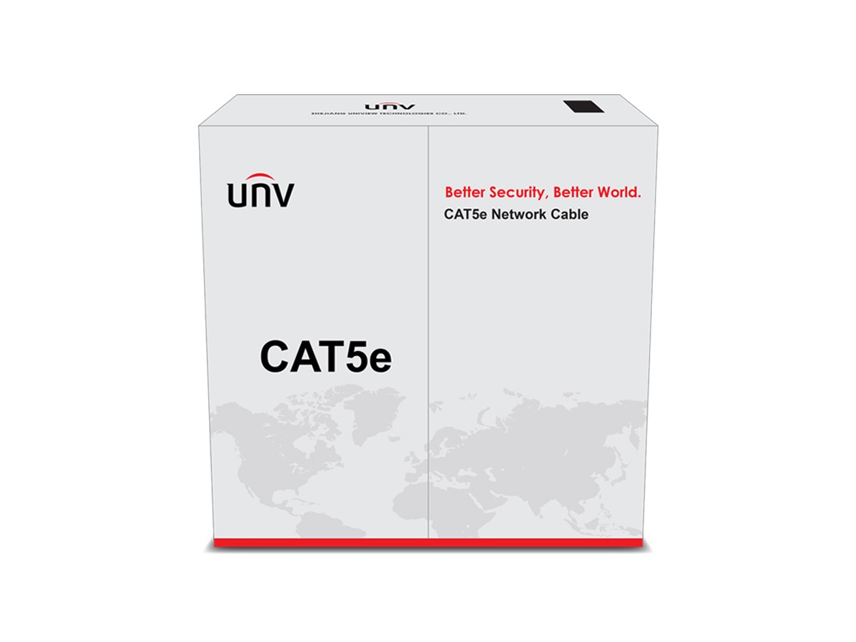 Cablu UTP cat5e 0.45mm, cupru integral, cutie 305 metri