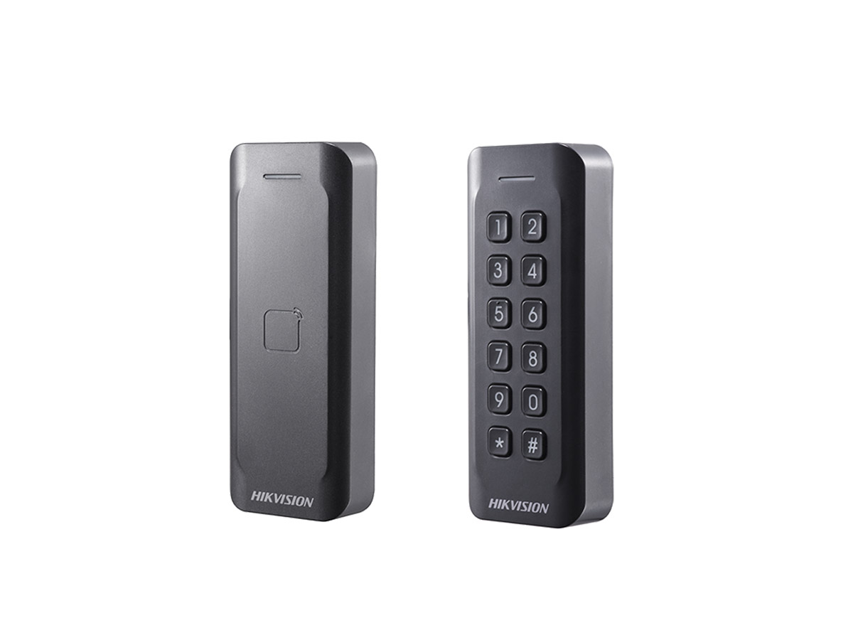 Cititor card cu tastatura Hikvision, DS-K1802MK