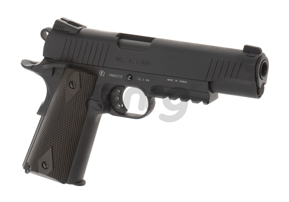 Colt 1911 Rail CO2 Negru