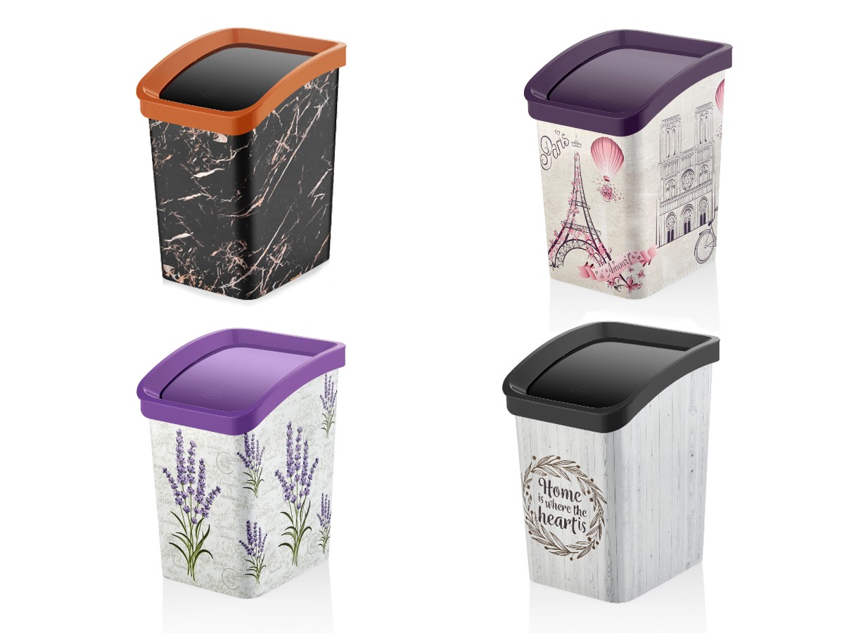 Cos gunoi cu capac oscilant 3.3L