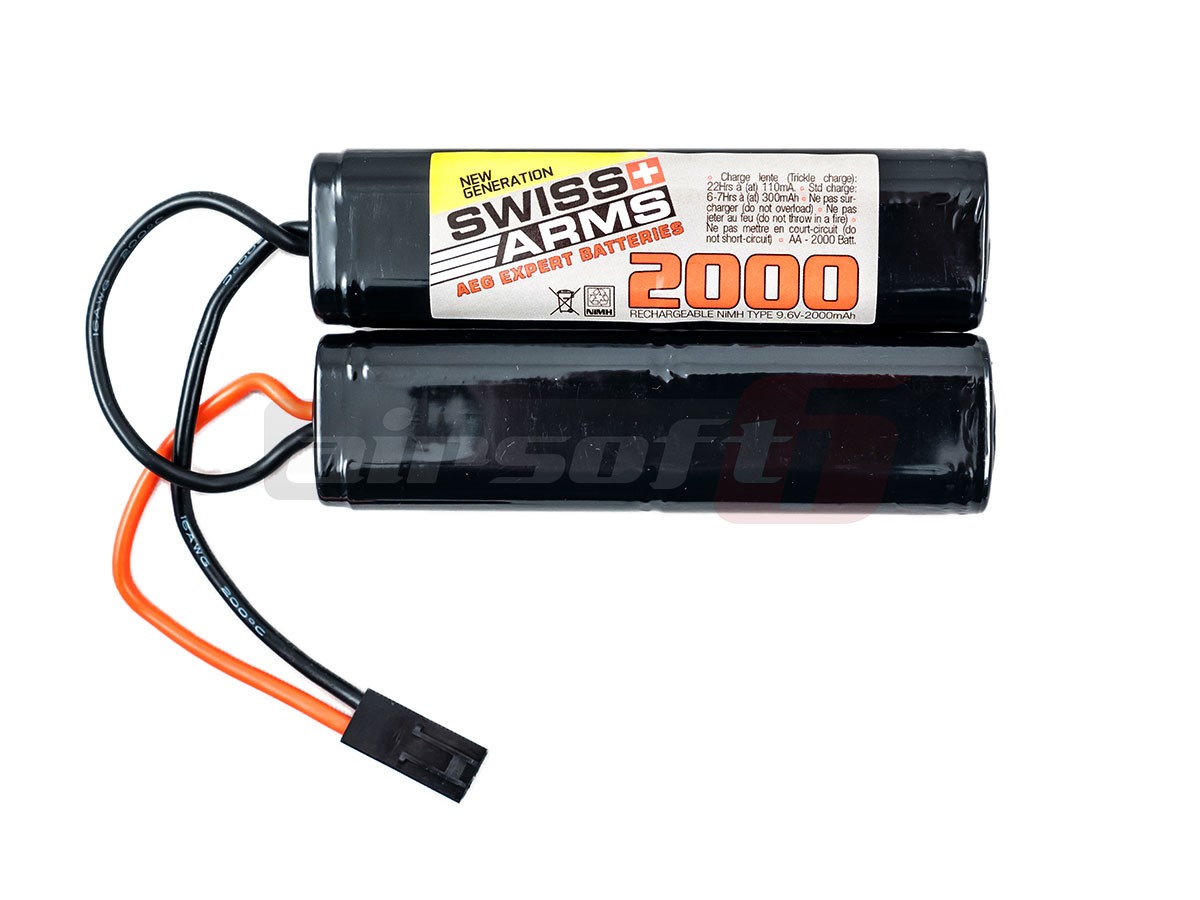 Cybergun acumulator 9.6V 2000mAh crane x2