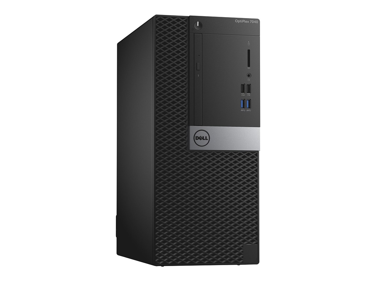 Dell Optiplex 7040, Core i5-6500 pana la 3.60GHz, 8GB DDR4, 256GB SSD, DVD, Tower, calculator refurbished, Windows Home