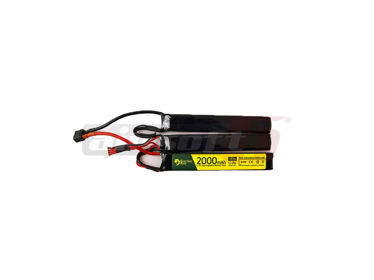 Electro River acumulator LiPo 11.1V 2000mAh crane X3 Deans