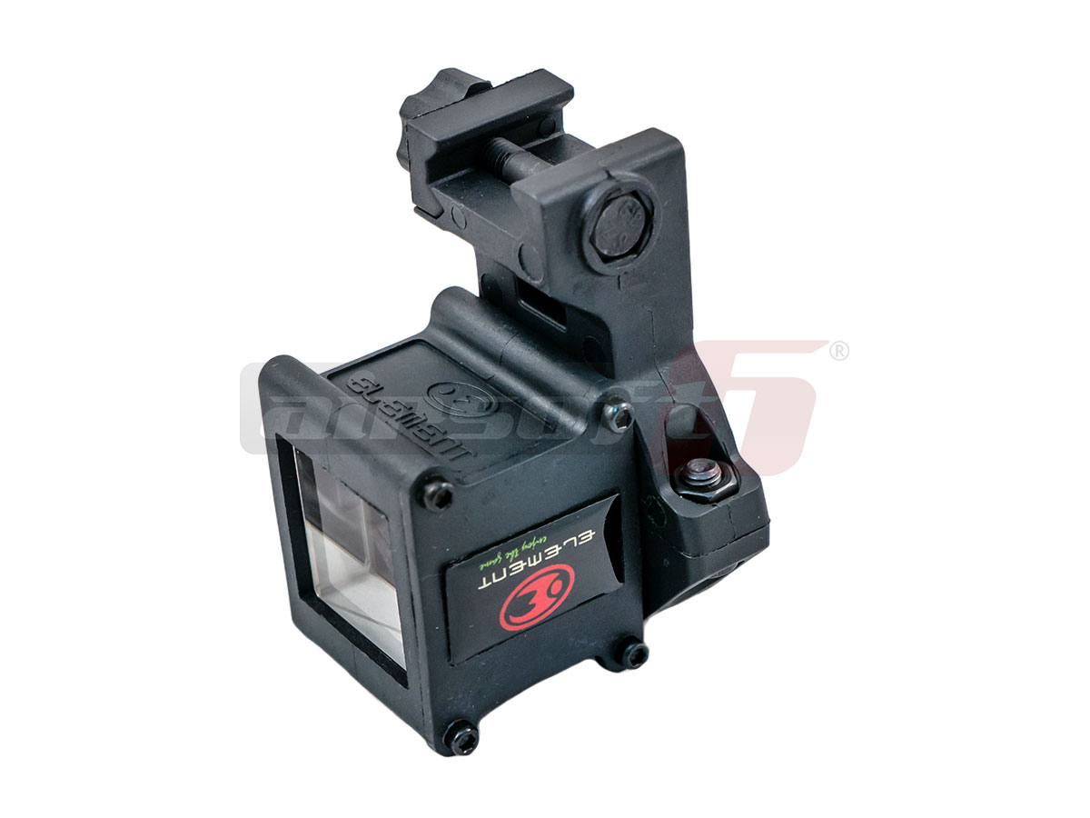 Element vizor unghiular Negru