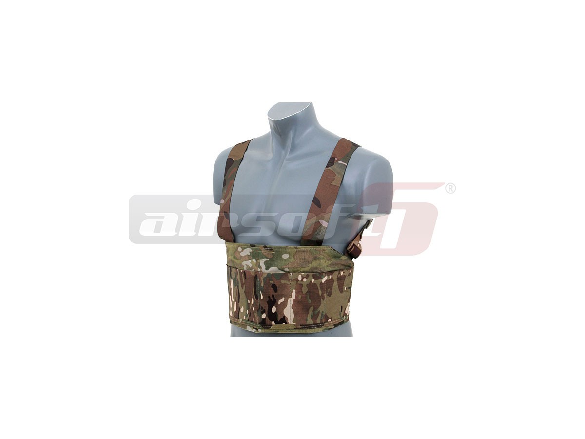 Emerson chest rig cu buzunare elastice Multicam