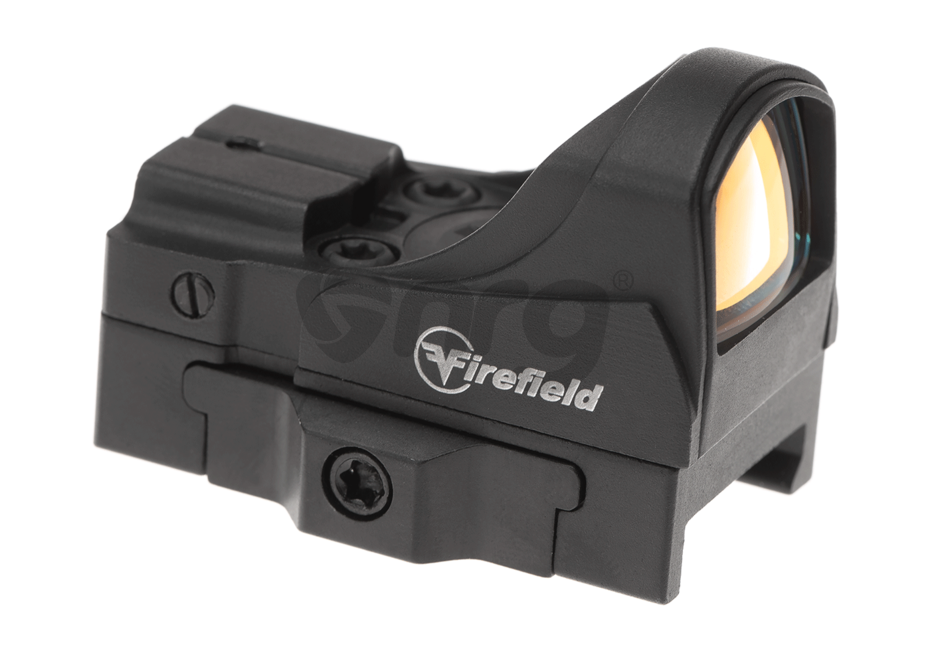 FireField reflex sight mini Impact montura 45 grade