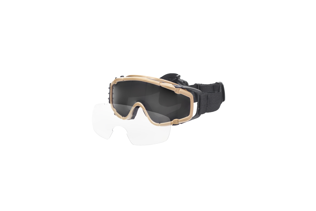 FMA ochelari de protectie cu ventilator tip FAST Dark Earth