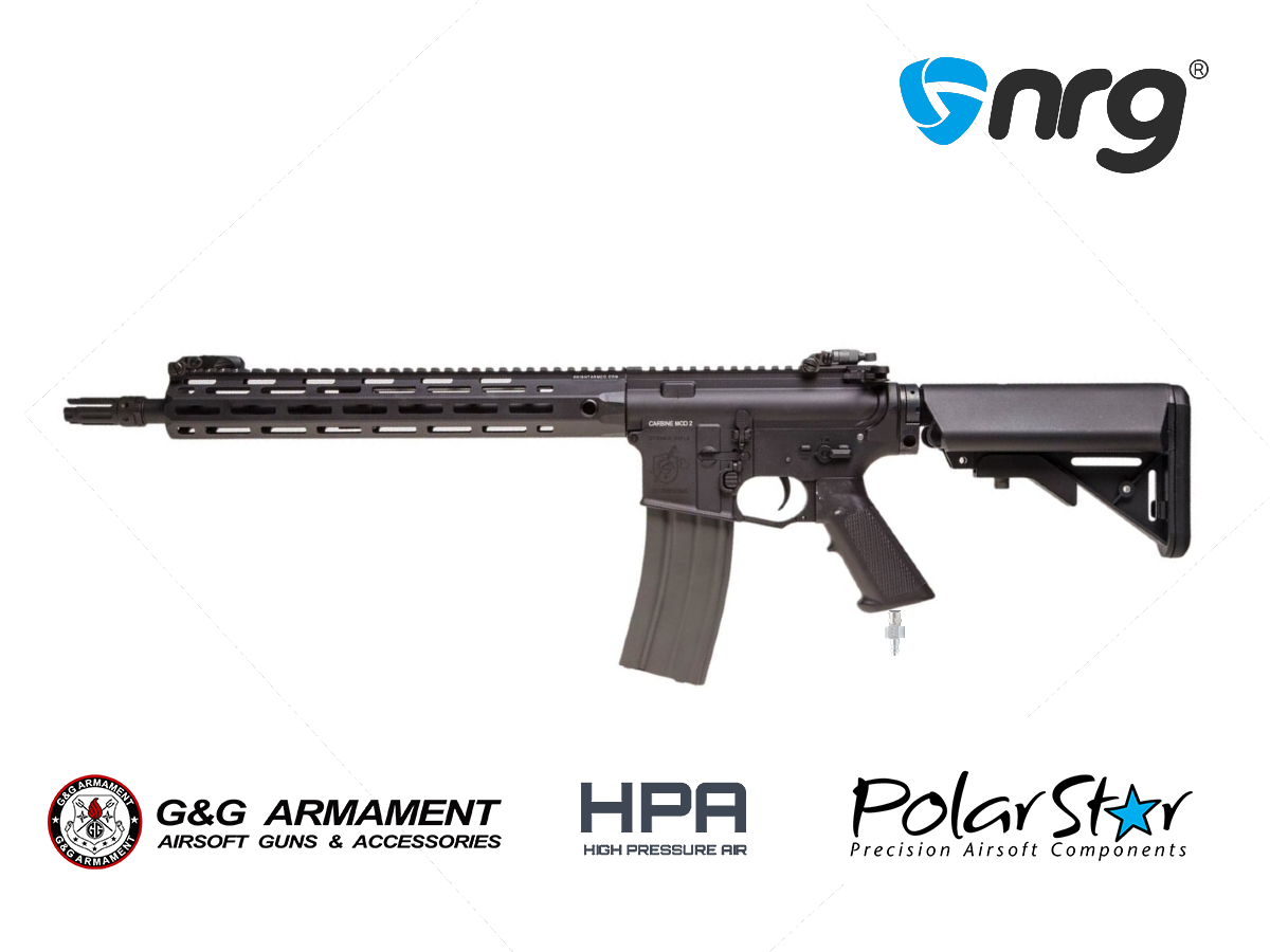G&G Knight's Armament SR15 E3 MOD2 Carbine M-LOK Polarstar F2 HPA