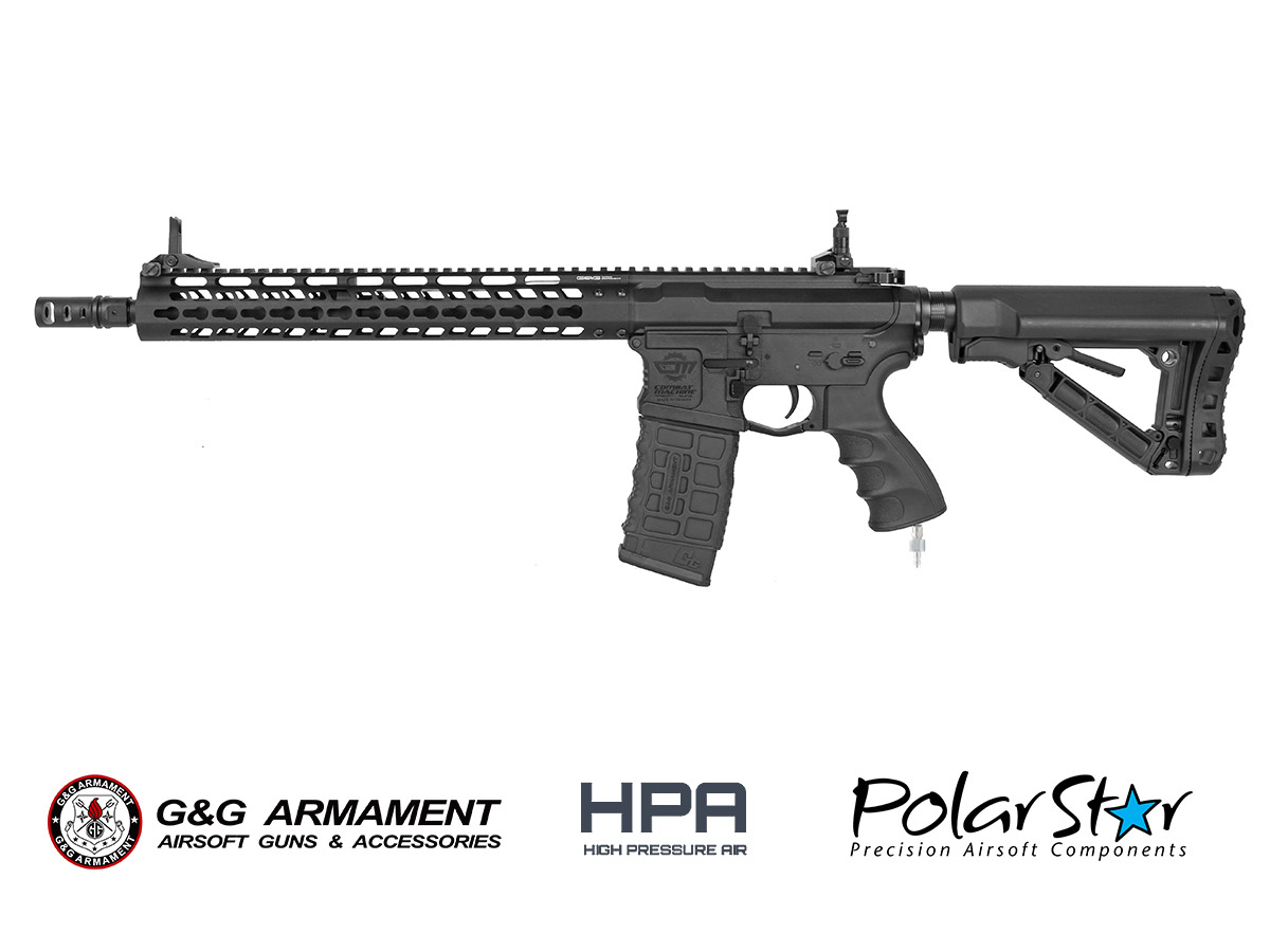 G&G M4 CM16 Wild Hog 13.5" Polarstar F2 HPA