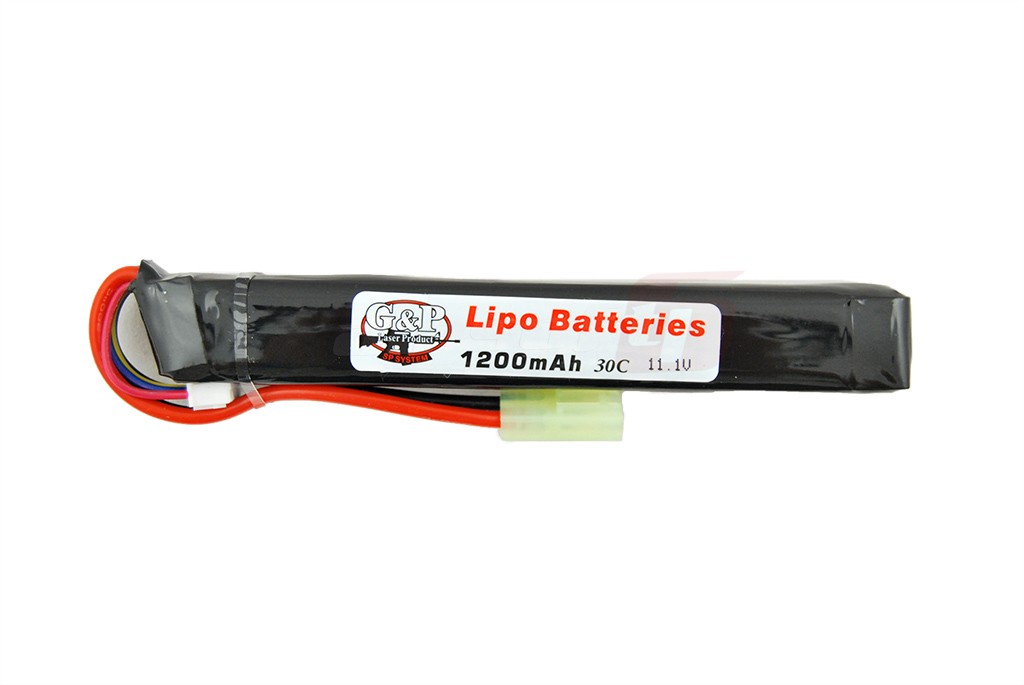 G&P acumulator LiPo 11.1V 1200mAh compact Tamiya mini