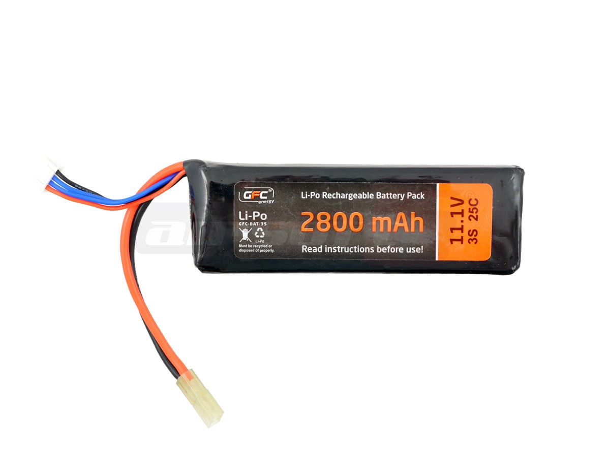 GFG acumulator LiPo 11.1V 2800mAh compact
