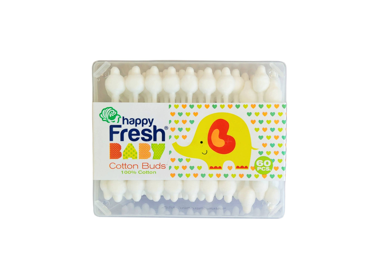 Happy Fresh betisoare urechi baby 60BUC HP100