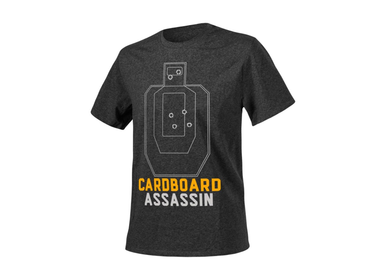 Helikon-Tex tricou Bolt Carrier Melange Negru/Gri M