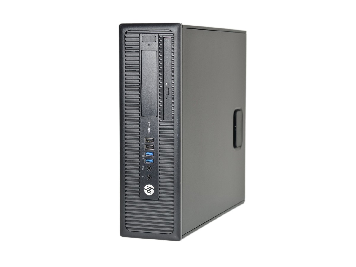 HP Prodesk 600 G2, Core i5-6500 pana la 3.60GHz, 8GB DDR4, 256GB SSD, DVD, SFF, calculator refurbished, Windows 10 Pro