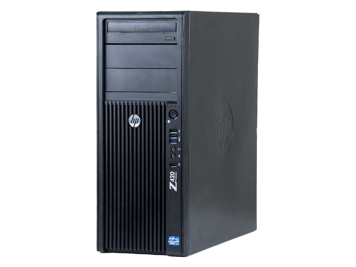 HP Z420 Workstation Tower, DECA CORE Intel&reg; Xeon&reg; E5-2660 V2, 16GB DDR3 , 256GB SSD, DVD, Quadro 4000, Windows 10 Pro