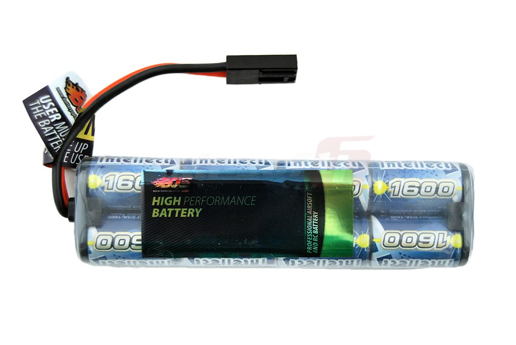 Intellect acumulator 9.6V 1600 mAh compact