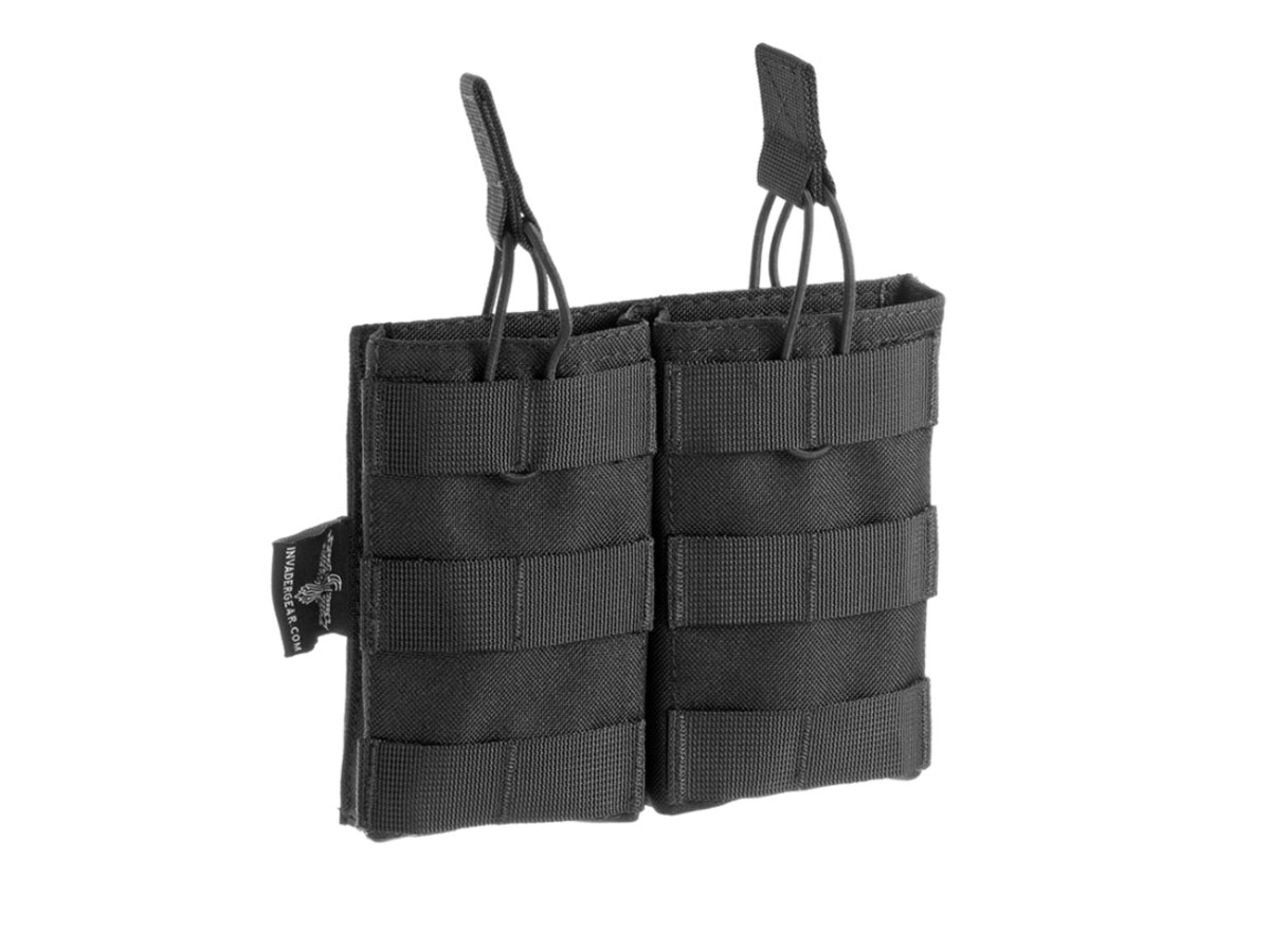 Invader Gear buzunar dublu simplu Negru