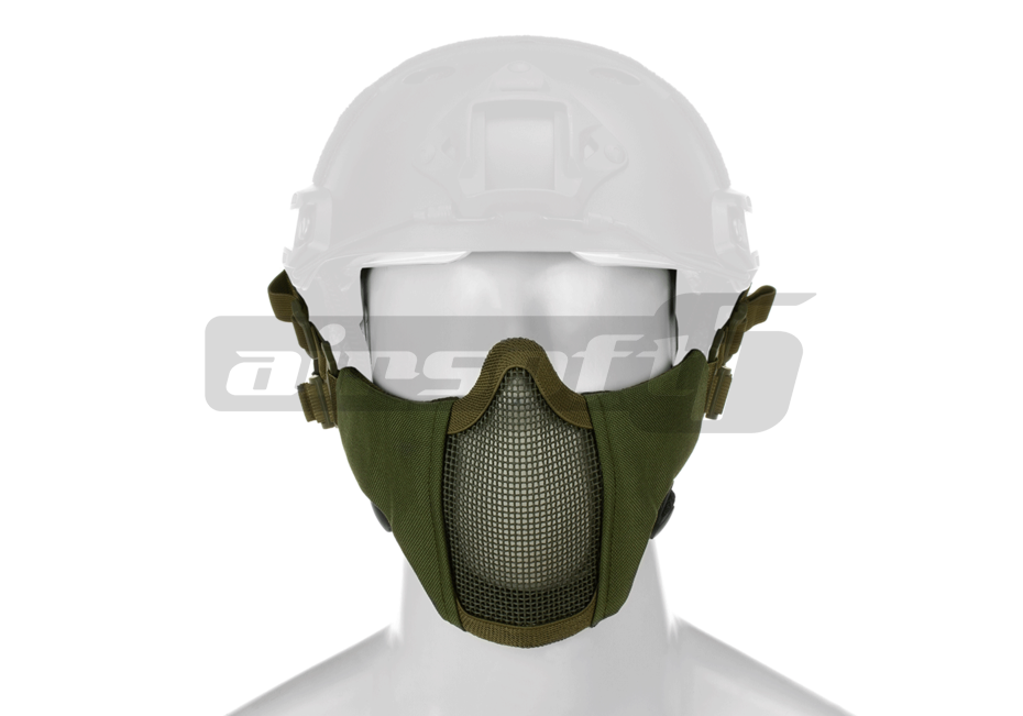 Invader Gear masca 2.0 cu montura pentru casca Olive