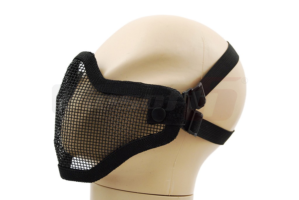 Invader gear masca metal Negru