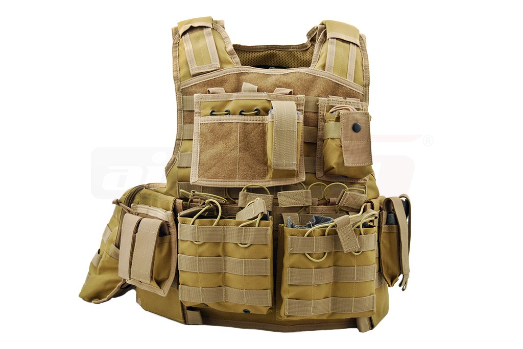 Invader Gear vesta tactica Mod Carrier Combo Coyote