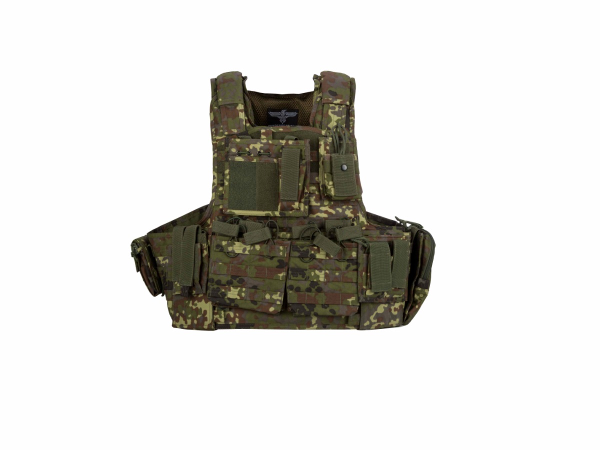 Invader Gear vesta tactica Mod Carrier Flecktarn