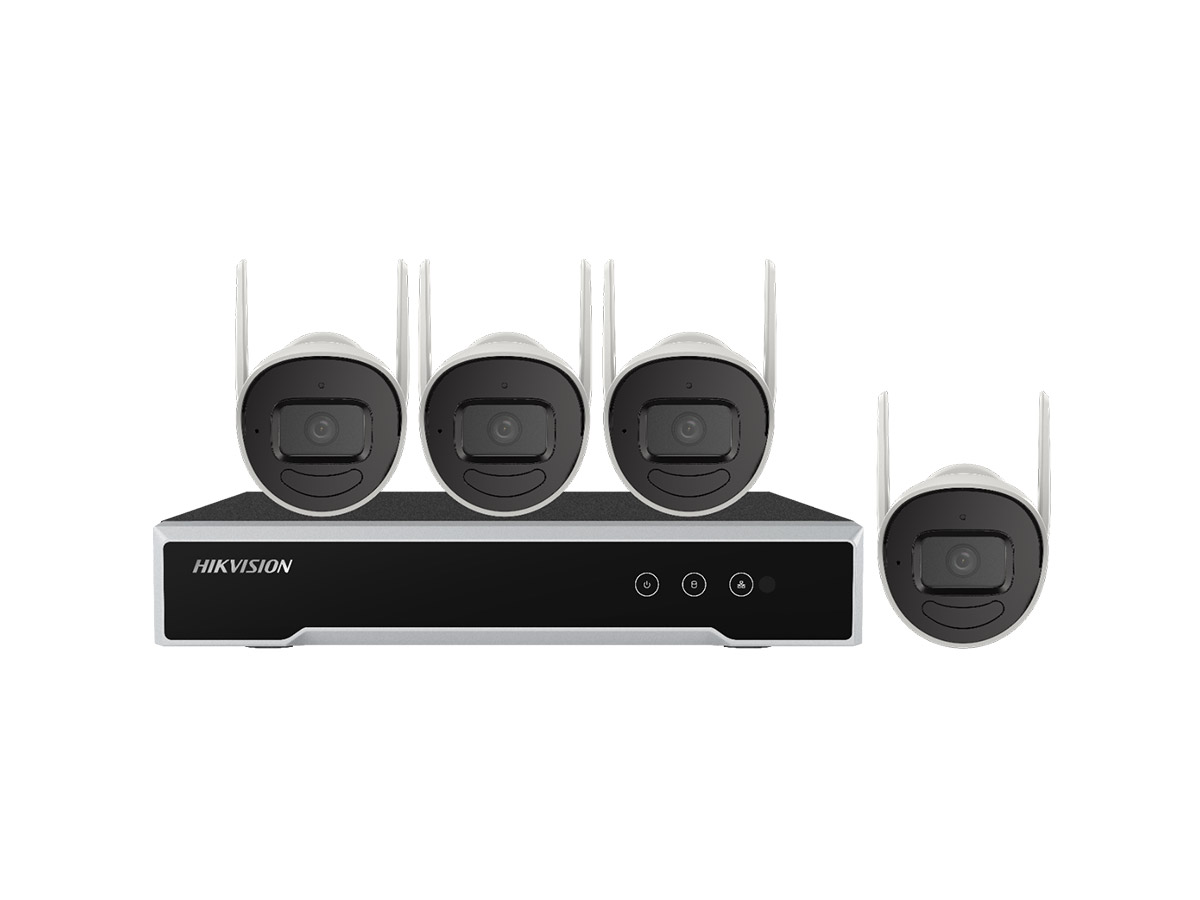 KIT Supraveghere exterior Hikvision IP WIFI NK44W0H-1T(WD)(D)