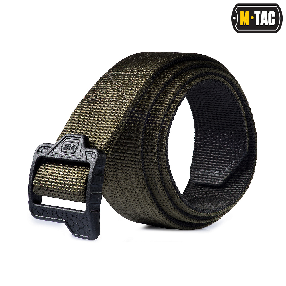 M-Tac Double Duty Tactical Belt Hex 2XL Olive/Negru