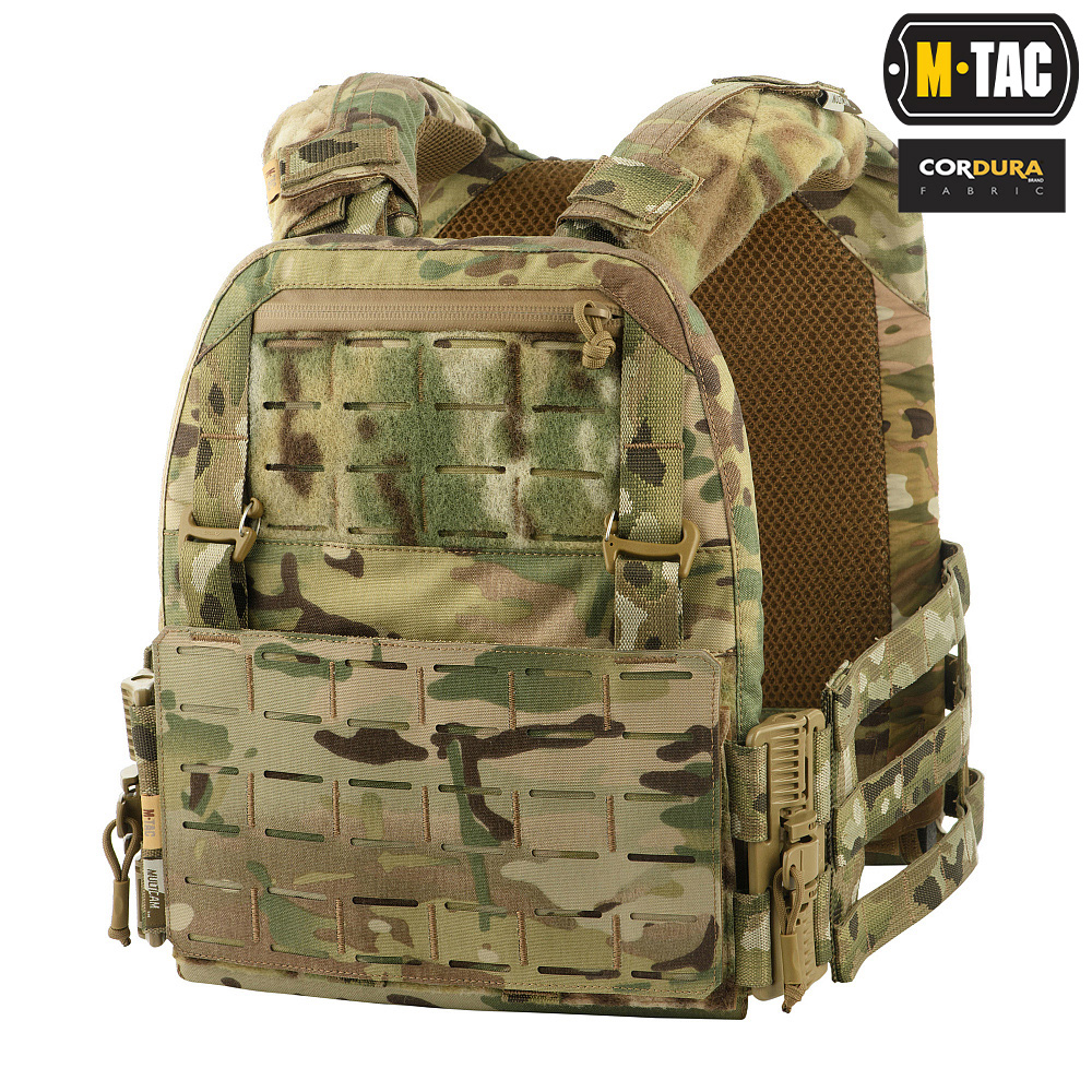 M-Tac Plate Carrier Cuirass QRS Gen. II Multicam