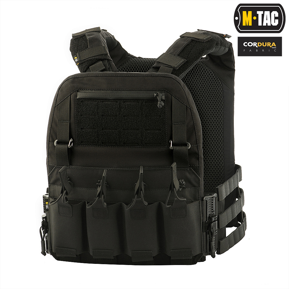 M-Tac Plate Carrier Cuirass QRS XL Negru