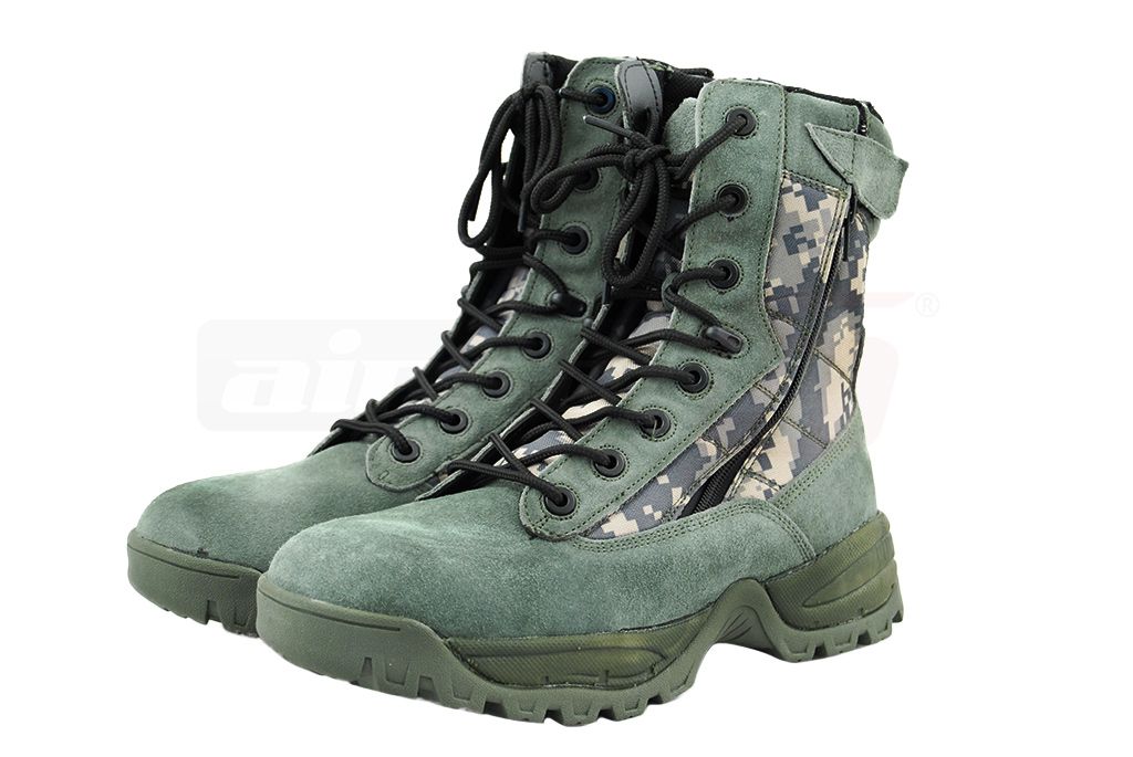 Mil-Tec bocanci cu fermoar dublu ACU Digital Nr. 44