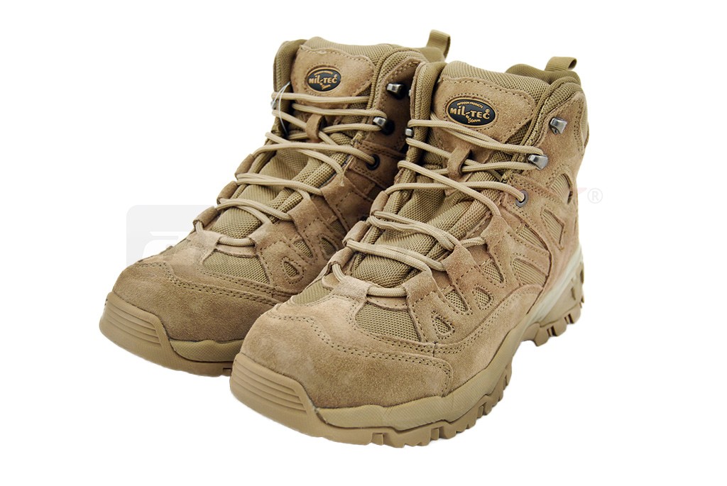 Mil-Tec bocanci squad stiefel 5 inch Coyote Nr. 43