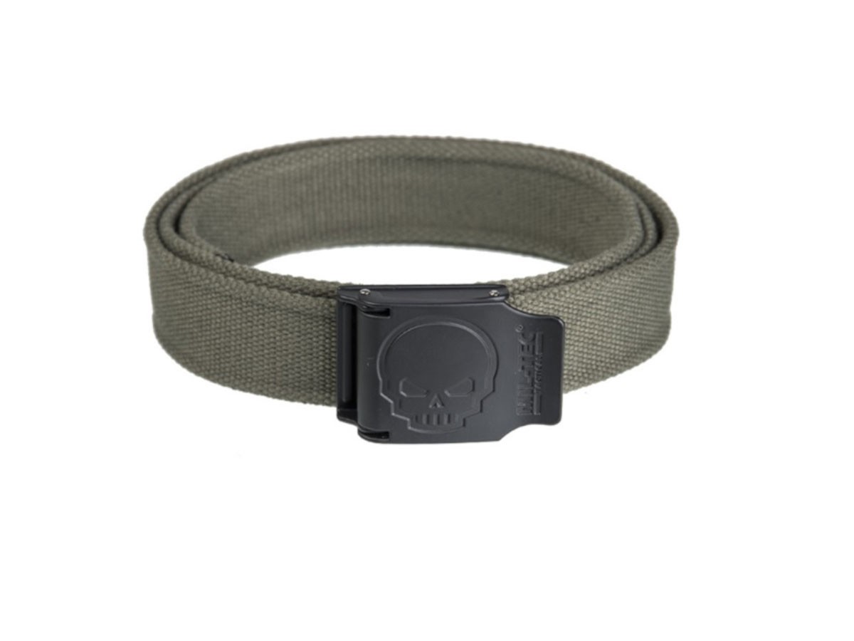 Mil-Tec curea Skull Olive