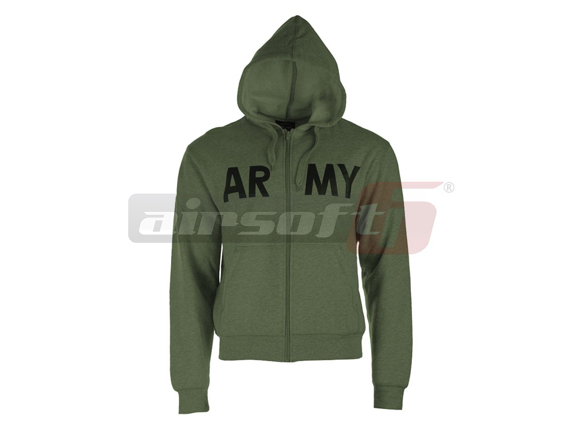 Mil-Tec hanorac cu fermoar Olive L