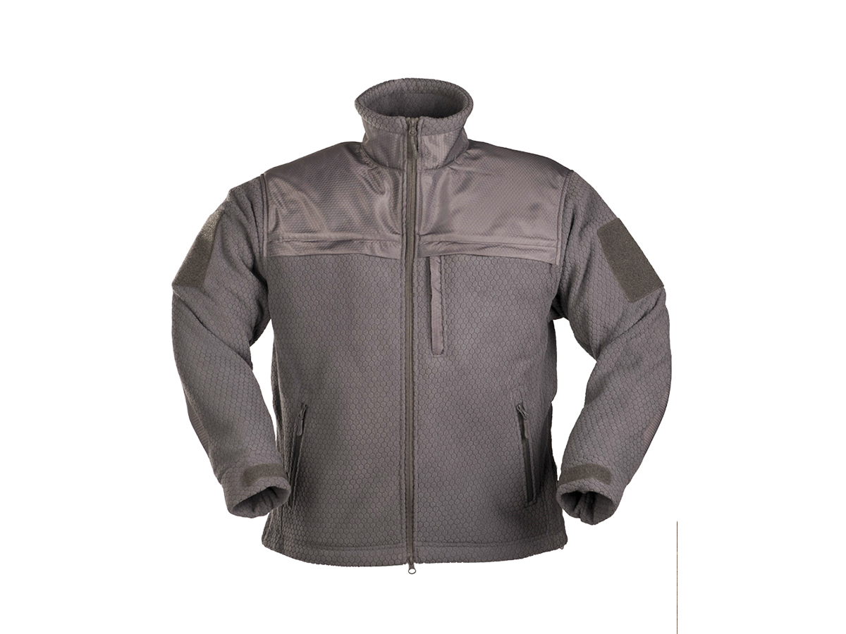 Mil-Tec jacheta Elite Fleece Hextac Gri S