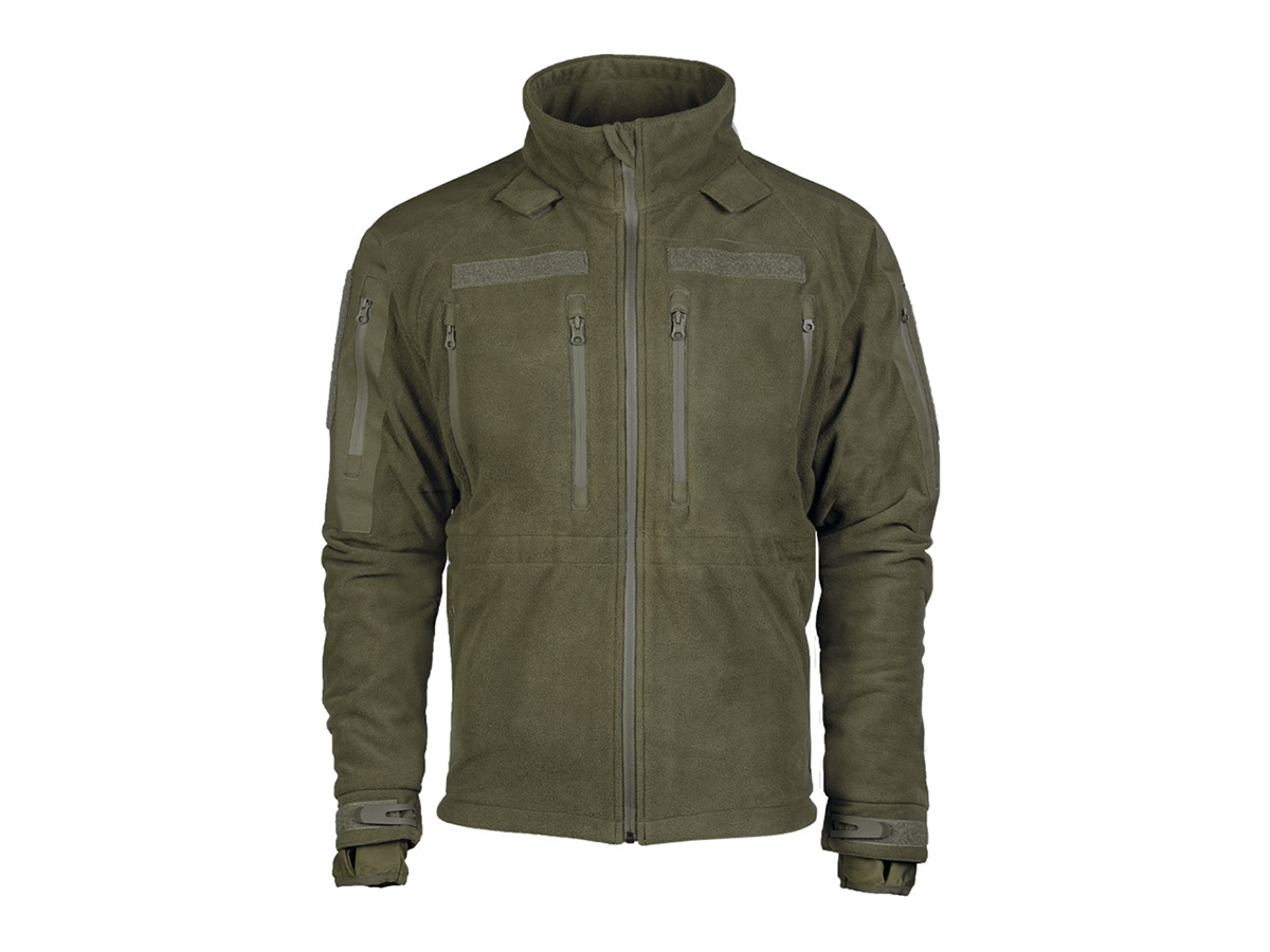 Mil-Tec jacheta Fleece Plus Olive M