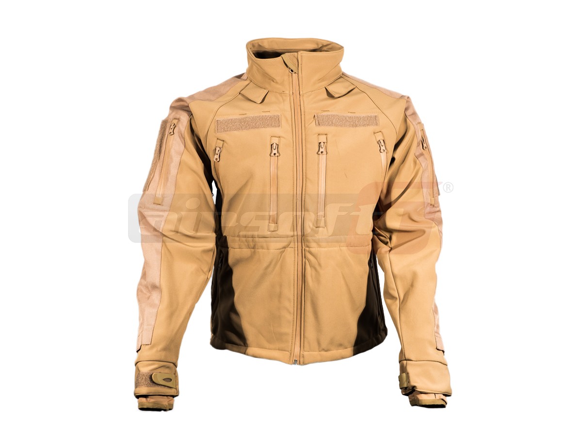 Mil-Tec jacheta softshell Coyote (L)