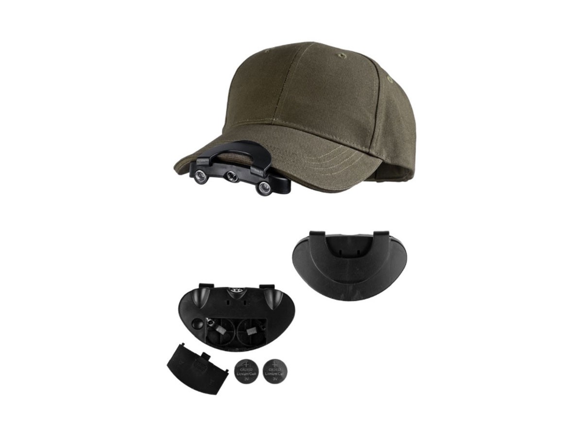 Mil-Tec Lanterna pentru sapca Neagra