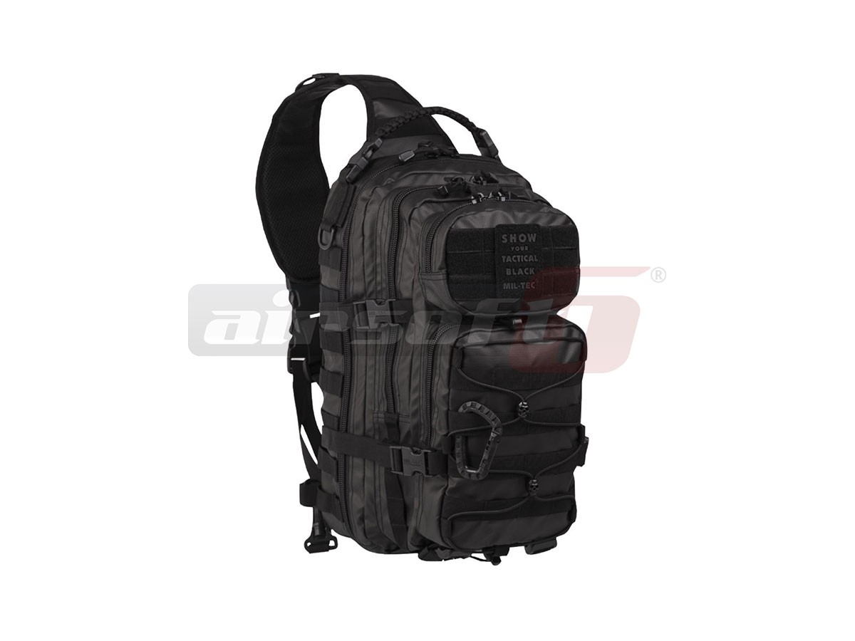 Mil-Tec rucsac US Assault  cu o bretea mare Negru