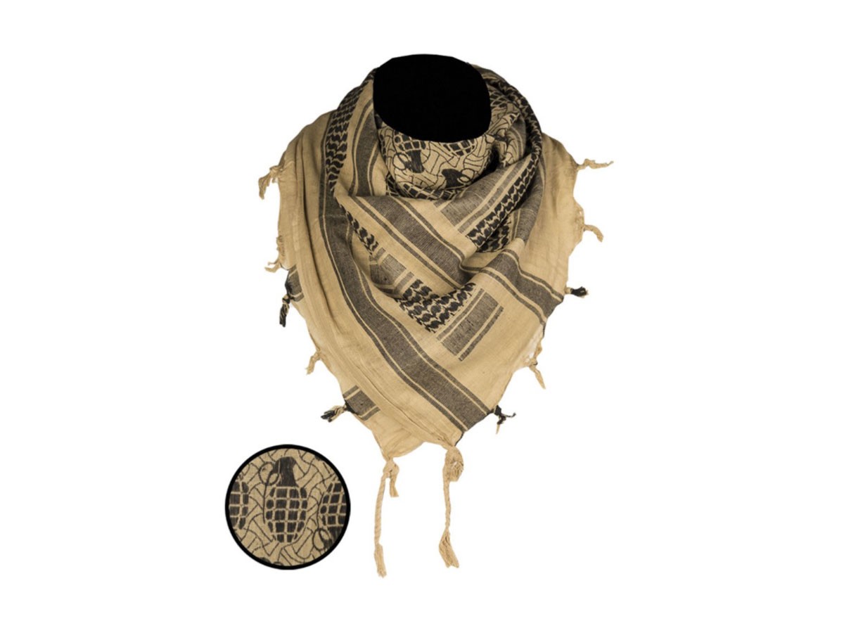 Mil-Tec shemag pineapple Coyote