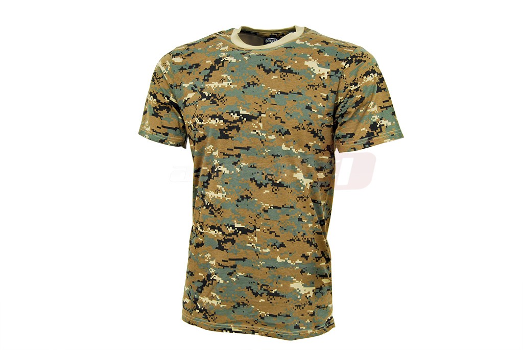 Mil-Tec tricou Digital Woodland L
