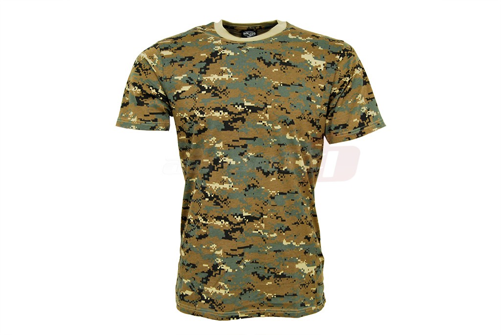 Mil-Tec tricou Digital Woodland M