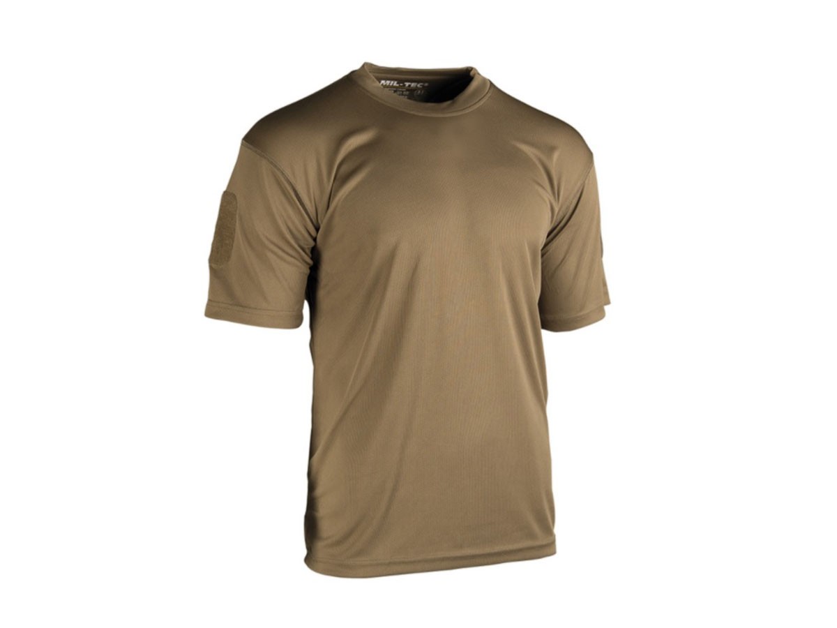 Mil-Tec tricou Quick Dry Coyote L