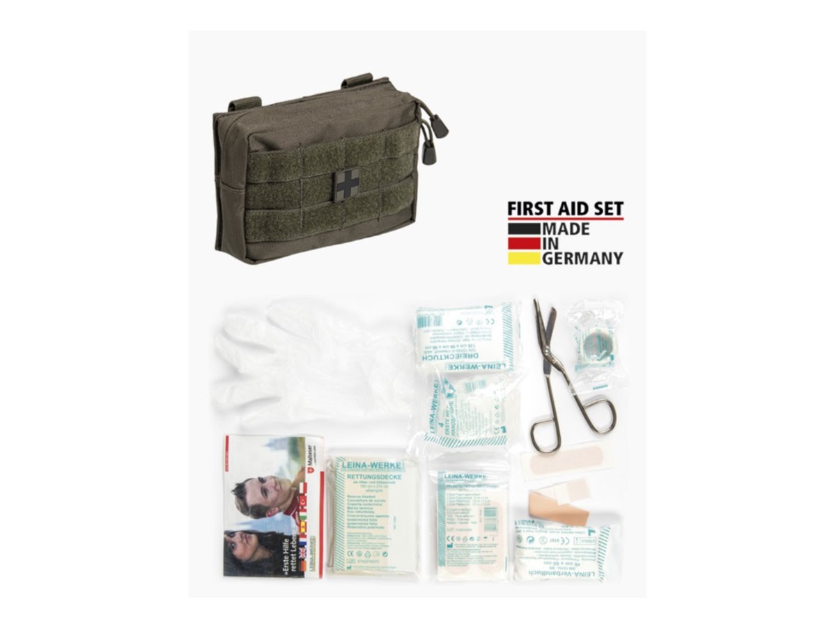 Mil-Tec trusa prim ajutor mica Olive