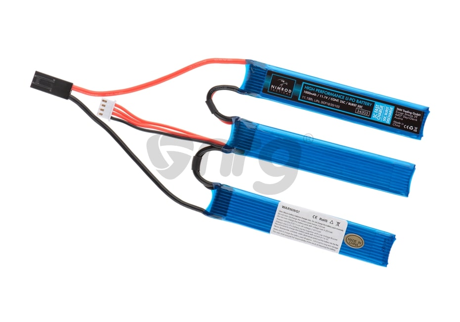 Nimrod acumulator LiPo 11.1V 1000mAh crane X3
