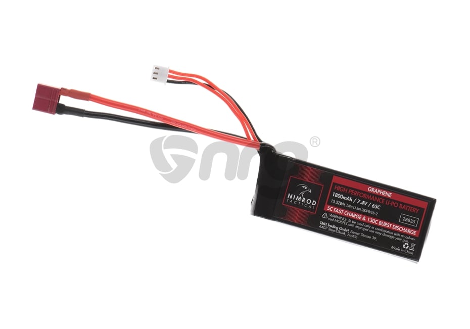 Nimrod acumulator LiPo 7.4V 1800mAh compact Deans