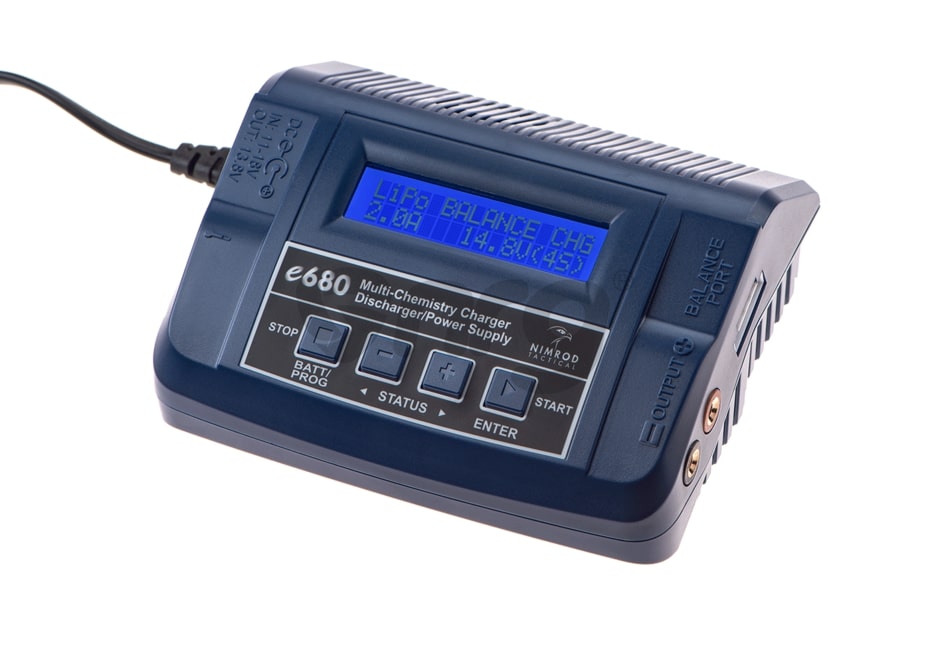 Nimrod incarcator acumulatori e680